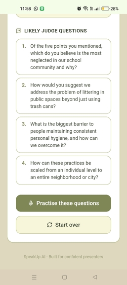 SpeakUp AI – screenshot 4