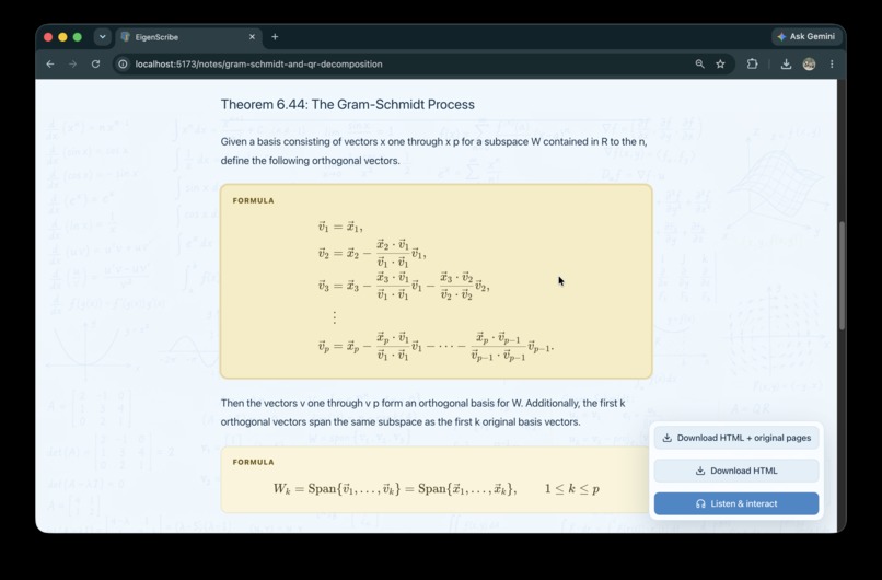 EigenScribe – screenshot 8