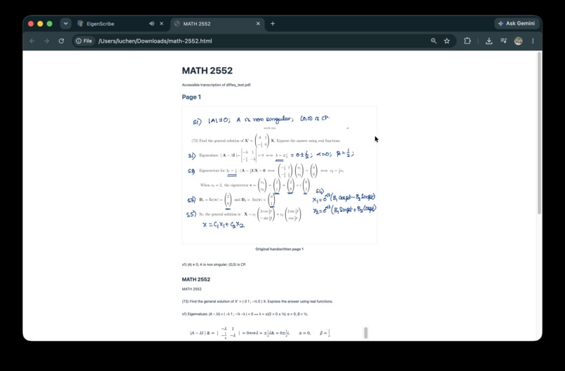 EigenScribe – screenshot 6