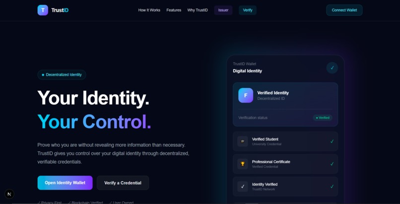 TrustID – screenshot 1