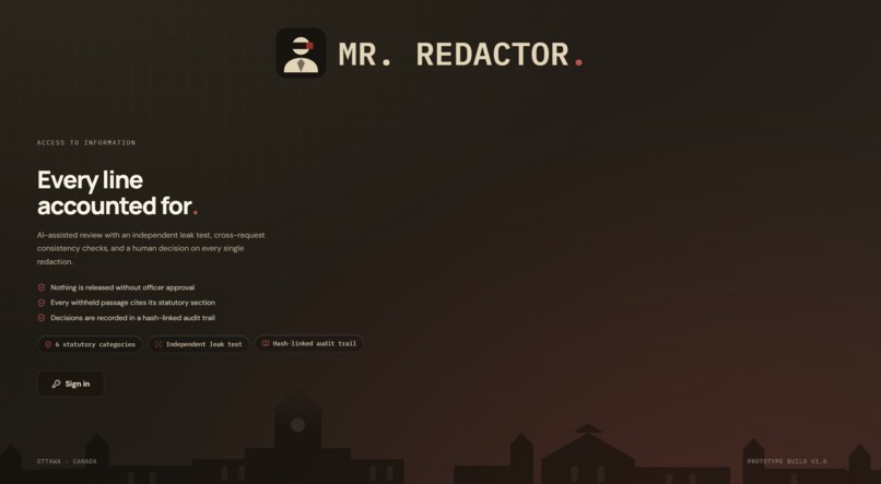 Mr.Redactor – screenshot 1