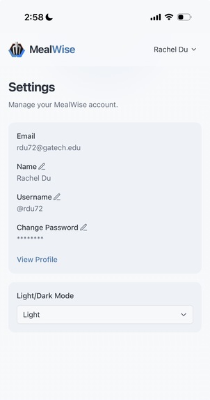 MealWise – screenshot 8