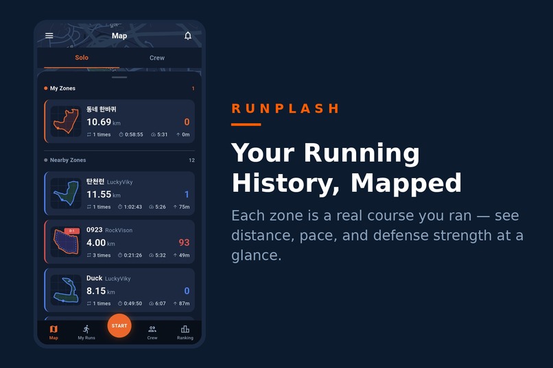 RunPlash – screenshot 2