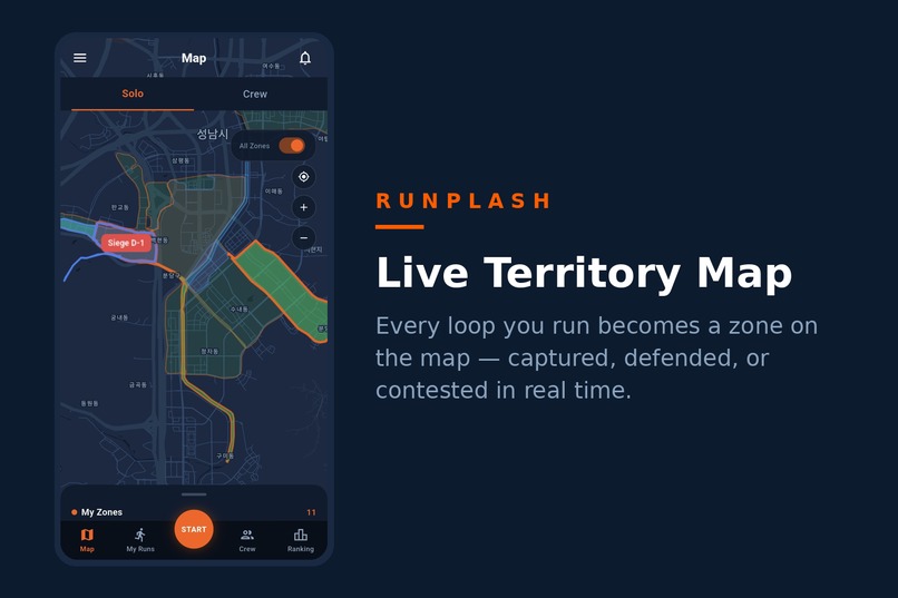 RunPlash – screenshot 1