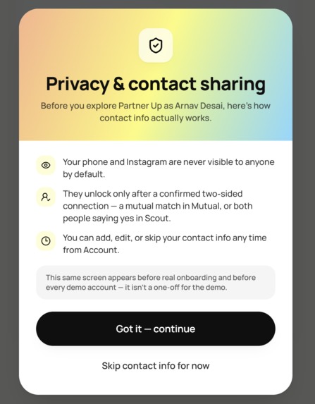 Partner Up AI – screenshot 2