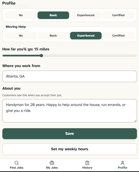 Handy – screenshot 5