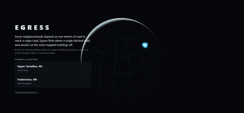 EGRESS – screenshot 1