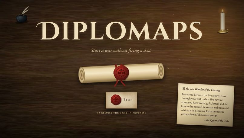 DIPLOMAPS – screenshot 1