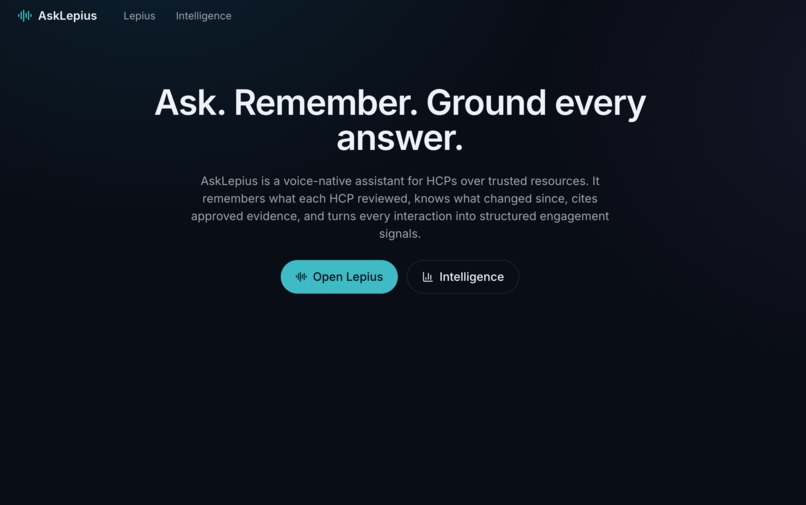 AskLepius – screenshot 2
