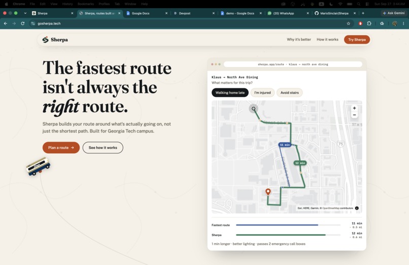 Sherpa – screenshot 1