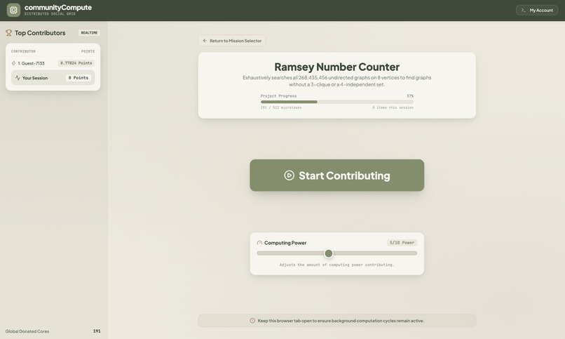 communityCompute – screenshot 3