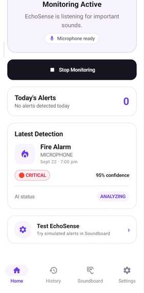 EchoSense – screenshot 2