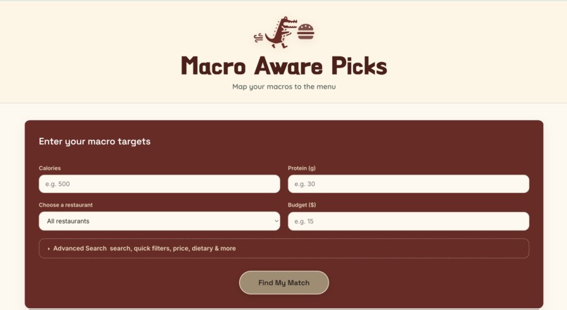 Macro Aware Picks – screenshot 1