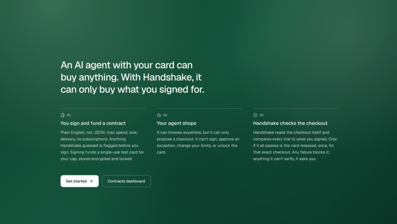 Handshake – screenshot 2