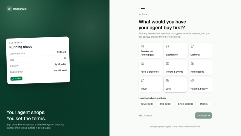 Handshake – screenshot 4