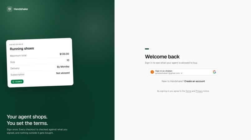 Handshake – screenshot 5
