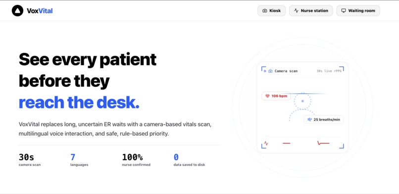 VoxVital – screenshot 1