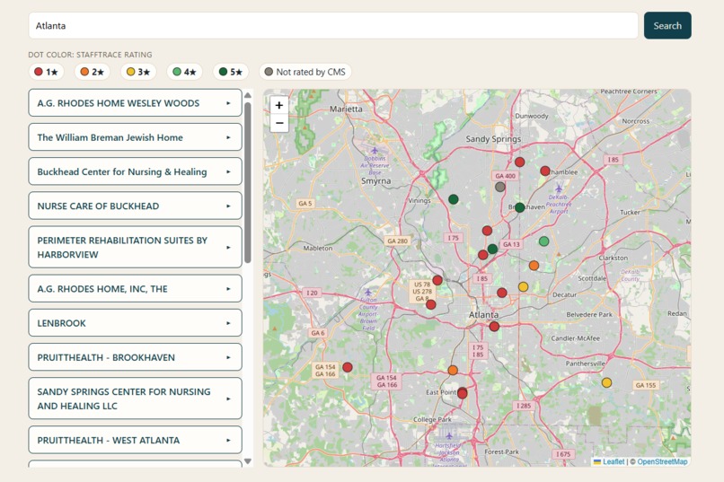 StaffTrace – screenshot 3