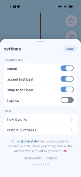 Pet Metronome – screenshot 11