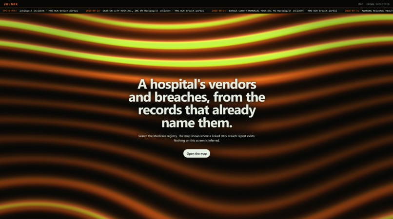 VulnRx – screenshot 1