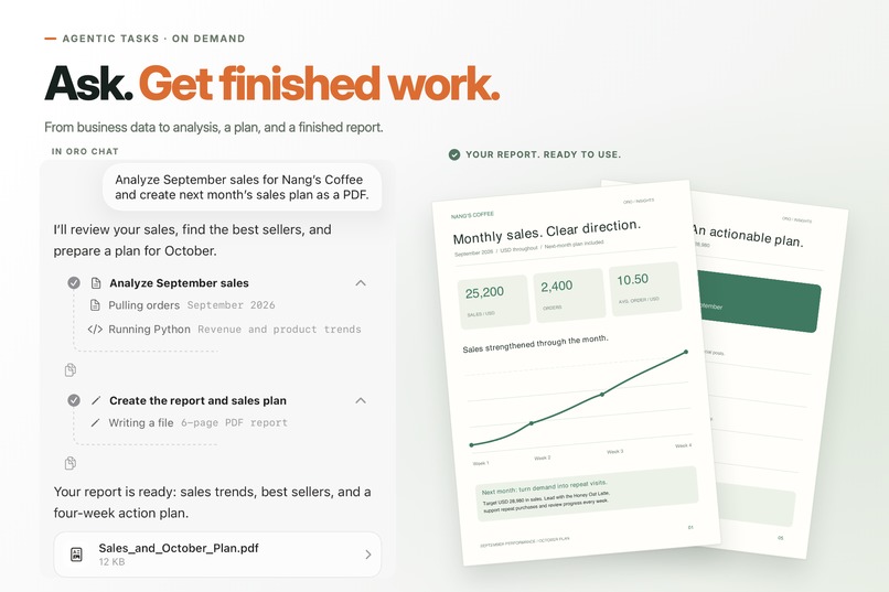 Oro AI Agent – screenshot 3