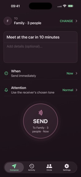 CircleBell – screenshot 2