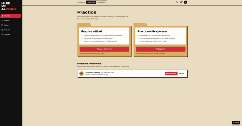 HireMeAlready – screenshot 2
