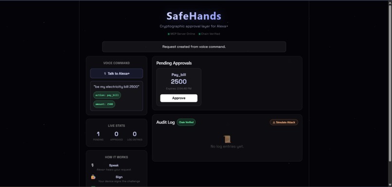 SafeHands – screenshot 2
