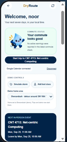 DryRoute – screenshot 3