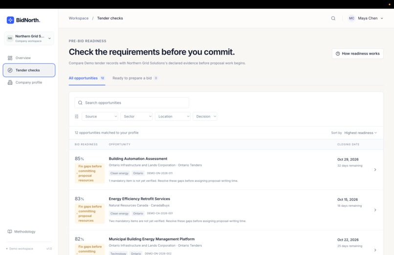 BidNorth – screenshot 3