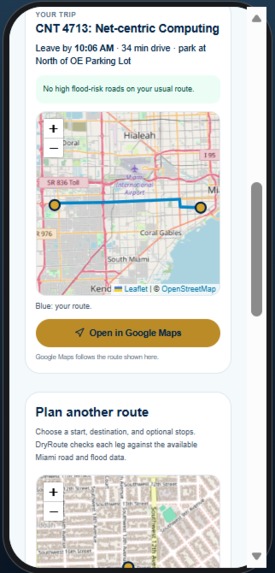 DryRoute – screenshot 4