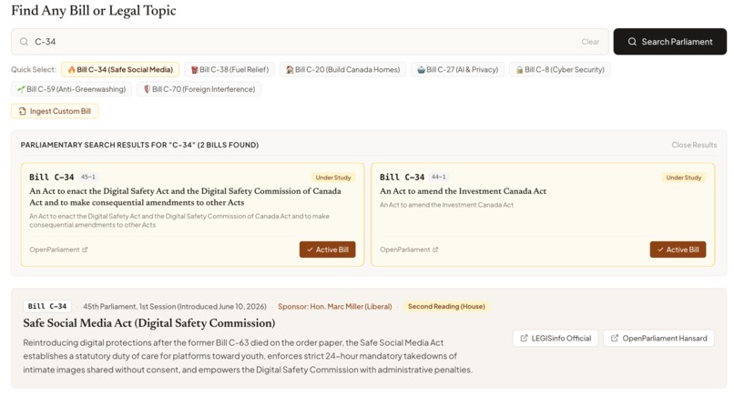 Civic Lens – screenshot 2