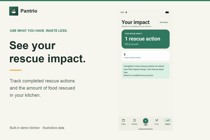  Pantrio: Food Rescue – screenshot 2