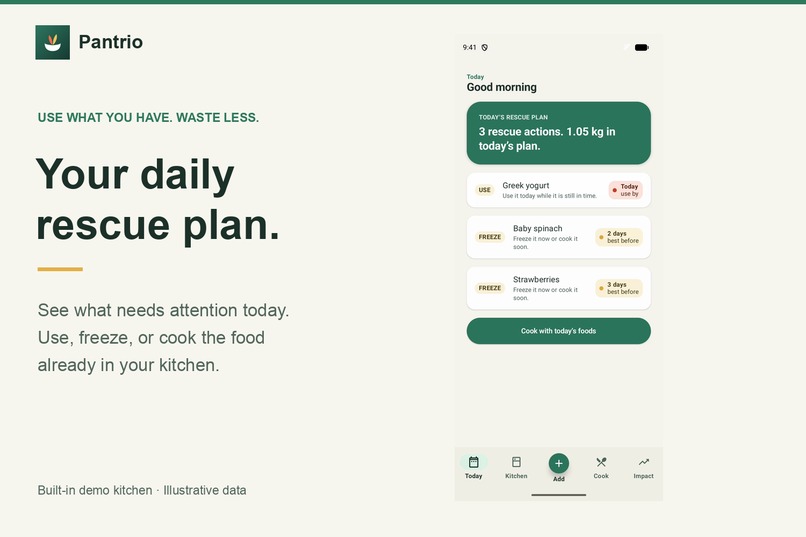  Pantrio: Food Rescue – screenshot 3