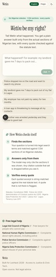 Wetin – screenshot 4