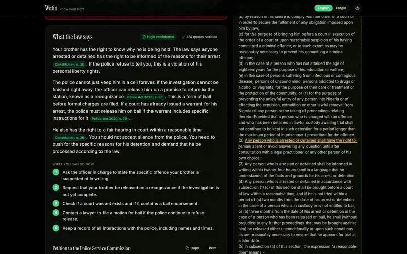 Wetin – screenshot 7