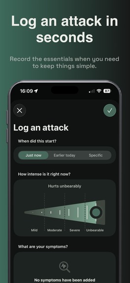 Migraine Tracker: Clara – screenshot 2