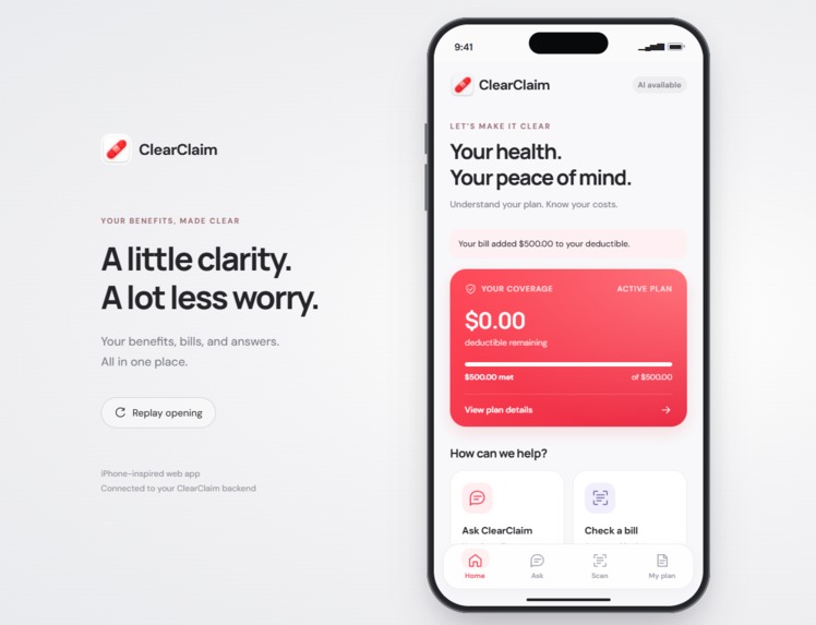 ClearClaim – screenshot 1