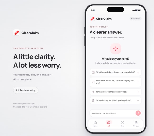 ClearClaim – screenshot 2