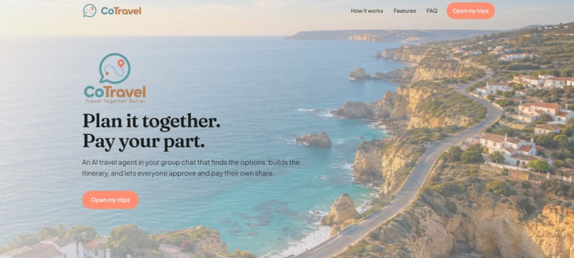 CoTravel – screenshot 1
