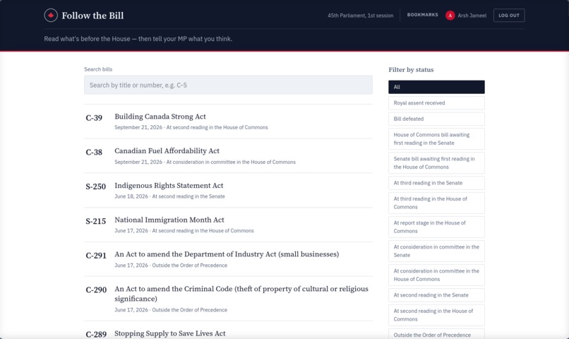 Follow the Bill – screenshot 1
