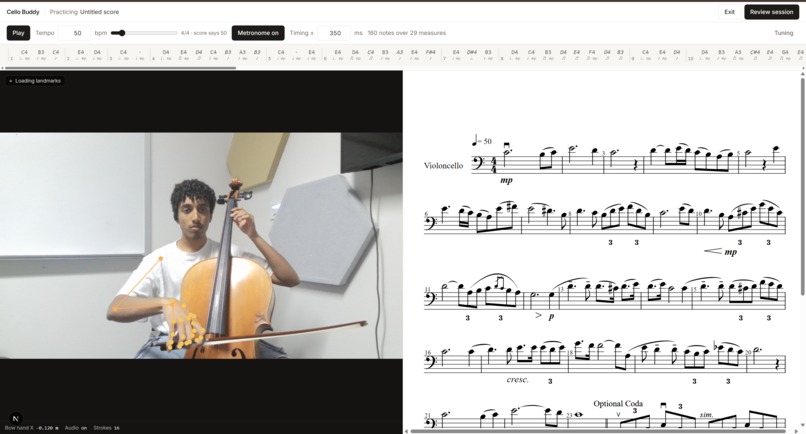 Cello Buddy – screenshot 2