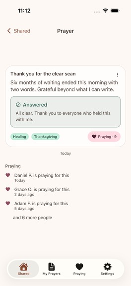 Share Pray – screenshot 4