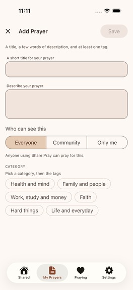Share Pray – screenshot 5