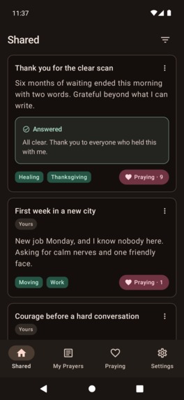 Share Pray – screenshot 7