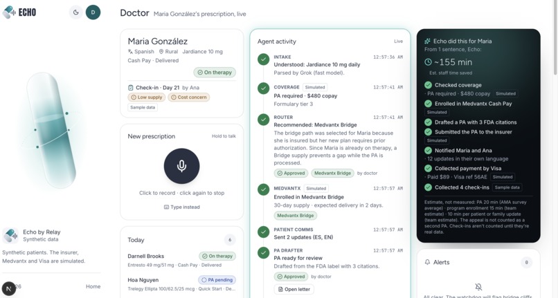 EchoByRelay – screenshot 3