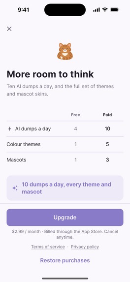 Sloe - Brain Dump to Tasks – screenshot 7