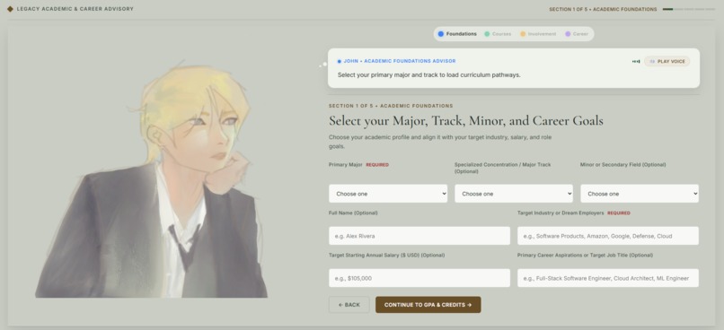 Legacy Academic & Career Advisory – screenshot 1