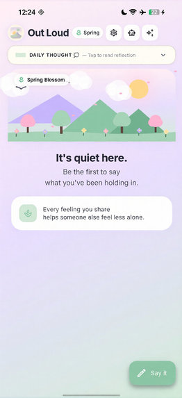 Out loud – screenshot 2