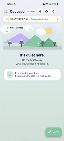 Out loud – screenshot 3